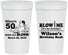 Personalized Birthday 32 oz Stadium Cups - 50th | 20085