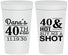 Personalized Birthday 32 oz Stadium Cups - 40th | 20086
