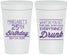 Personalized Birthday 32 oz Stadium Cups - 25th | 20093