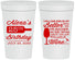Personalized Birthday 32 oz Stadium Cups - 25th Wine | 20099