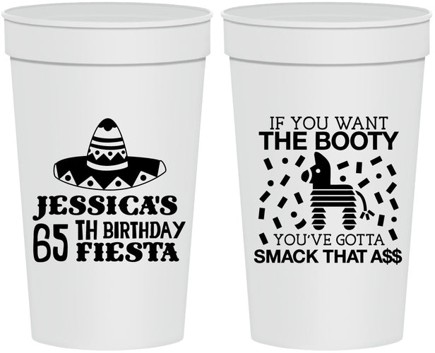 Personalized Birthday 32 oz Stadium Cups - 65th Mexico | 20108