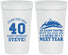 Personalized Birthday 32 oz Stadium Cups - 40th Over The Hill | 20123