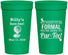 Personalized Birthday 32 oz Stadium Cups - 40th Golf | 20134
