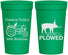 Personalized Birthday 32 oz Stadium Cups - 30th Get Plowed | 20166