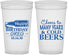 Personalized Birthday 32 oz Stadium Cups - Cheers To Many Years | 20167