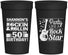 Personalized Birthday 32 oz Stadium Cups - 50th Rock Star | 20173