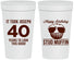 Personalized Birthday 32 oz Stadium Cups - 40th Stud Muffin | 20183