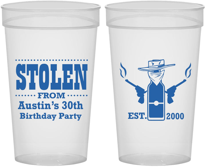 Personalized Birthday 32 oz Stadium Cups - 30th | 20194