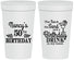 Personalized Birthday 32 oz Stadium Cups - 50th | 20203