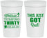 Personalized Birthday 32 oz Stadium Cups - 30th | 20213