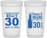 Personalized Birthday 32 oz Stadium Cups - Cheers Beers To 30 Years | 20214