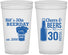 Personalized Birthday 32 oz Stadium Cups - 30th | 20215