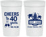 Personalized Birthday 32 oz Stadium Cups - 40th Beach | 20226