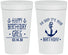 Personalized Birthday 32 oz Stadium Cups - Oh Ship Nautical | 20238