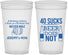 Personalized Birthday 32 oz Stadium Cups - 40th | 20247