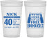 Personalized Birthday 32 oz Stadium Cups - 40th | 20249
