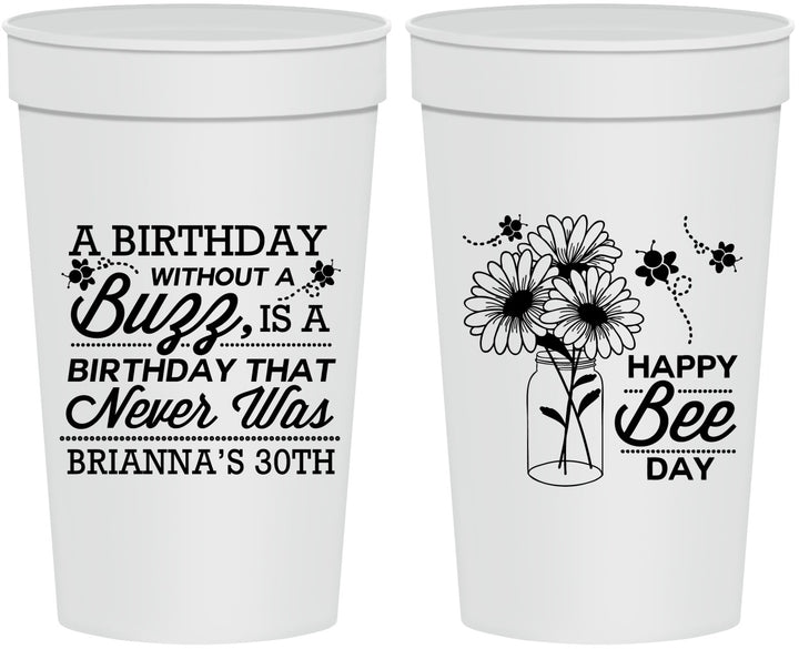 Personalized Birthday 32 oz Stadium Cups - 30th | 20255