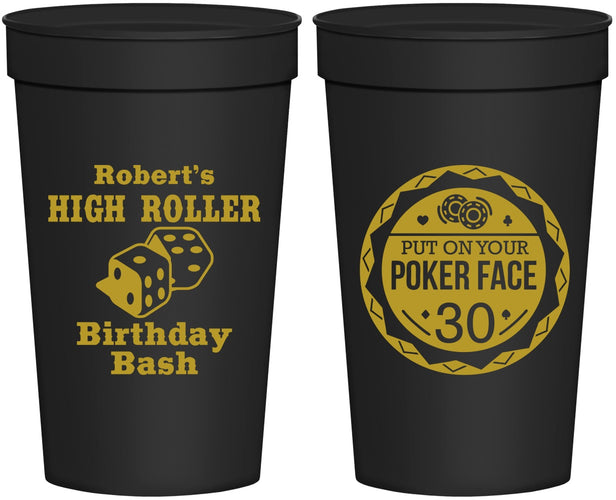 Personalized Birthday 32 oz Stadium Cups - 30th Las Vegas | 20262