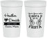 Personalized Wedding 32 oz Stadium Cups - Siesta Fiesta Mexico | 207