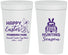 Personalized Easter 32 oz Stadium Cups - Egg Hunting Bunny | 210004