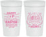 Personalized Easter 32 oz Stadium Cups - Born To Hunt Bunny | 210007