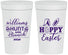 Personalized Easter 32 oz Stadium Cups - Hoppy Bunny Eggs | 210012