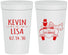 Personalized Wedding 32 oz Stadium Cups - Just Married | 212