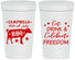 Personalized 4th Of July 32 oz Stadium Cups - Eat Drink Freedom | 220000