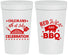 Personalized 4th Of July 32 oz Stadium Cups - Red White Bbq | 220008