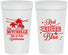 Personalized 4th Of July 32 oz Stadium Cups - Beach Stars Stripes | 220020