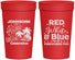 Personalized 4th Of July 32 oz Stadium Cups - Beach Fireworks | 220022