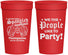 Personalized 4th Of July 32 oz Stadium Cups - We The People | 220030