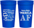 Personalized 4th Of July 32 oz Stadium Cups - Merica Af | 220031