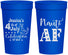 Personalized 4th Of July 32 oz Stadium Cups - Nautical Anchor | 220035