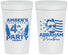 Personalized 4th Of July 32 oz Stadium Cups - Abraham Drinkin | 220037