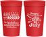 Personalized 4th Of July 32 oz Stadium Cups - Red White Booze | 220042