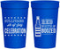 Personalized 4th Of July 32 oz Stadium Cups - Red White Booze | 220043