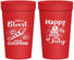 Personalized 4th Of July 32 oz Stadium Cups - Fireworks | 220046