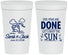 Personalized Wedding 32 oz Stadium Cups - Vows Are Done Cruise | 229