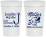 Personalized Wedding 32 oz Stadium Cups - Got Hook Fish | 230