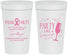 Personalized Awareness 32 oz Stadium Cups - Pink Party | 230000
