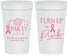 Personalized Awareness 32 oz Stadium Cups - Party In Pink | 230002
