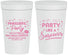 Personalized Awareness 32 oz Stadium Cups - Party Like A Survivor | 230003