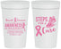 Personalized Awareness 32 oz Stadium Cups - Steps For A Cure | 230014