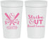 Personalized Awareness 32 oz Stadium Cups - Baseball Strick Out | 230016