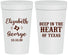 Personalized Wedding 32 oz Stadium Cups - Deep In The Heart Of Texas | 237