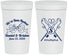 Personalized Wedding 32 oz Stadium Cups - Been Hooked Fishing | 238