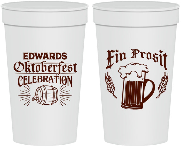 Personalized Oktoberfest 32 oz Stadium Cups - Ein Prosit | 240002