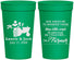 Personalized Wedding 32 oz Stadium Cups - Farmer Tractor | 244