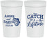 Personalized Wedding 32 oz Stadium Cups - Catch Of A Lifetime Fish | 246